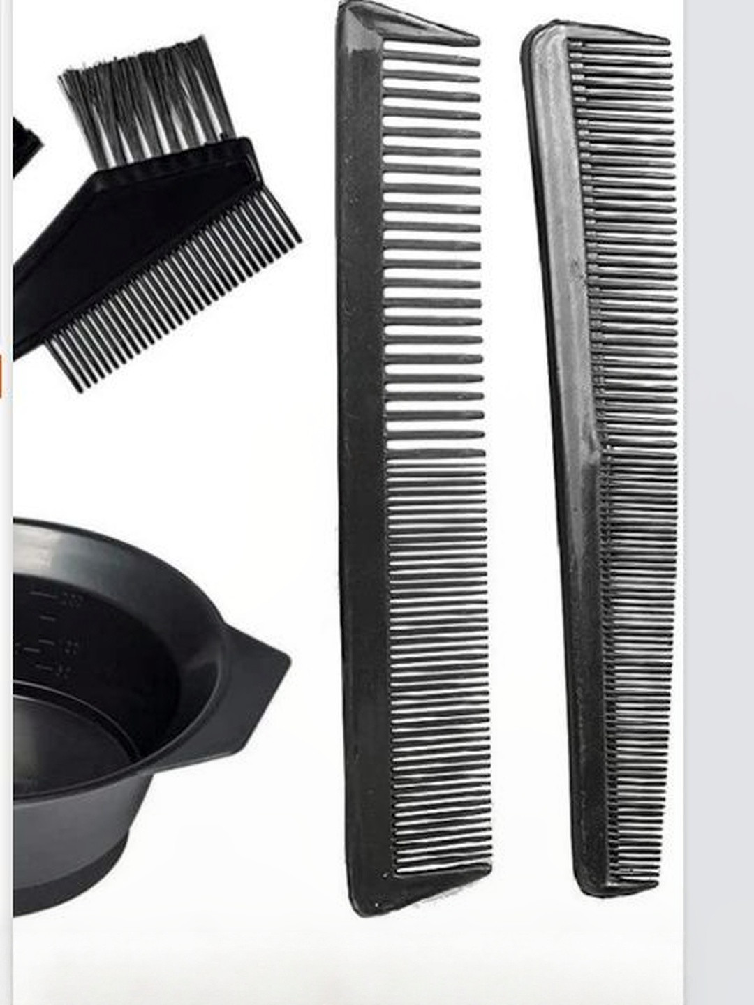 AZTEOIZ Set Of 4 Long Lasting Hair Colour Comb Brush With Bowl