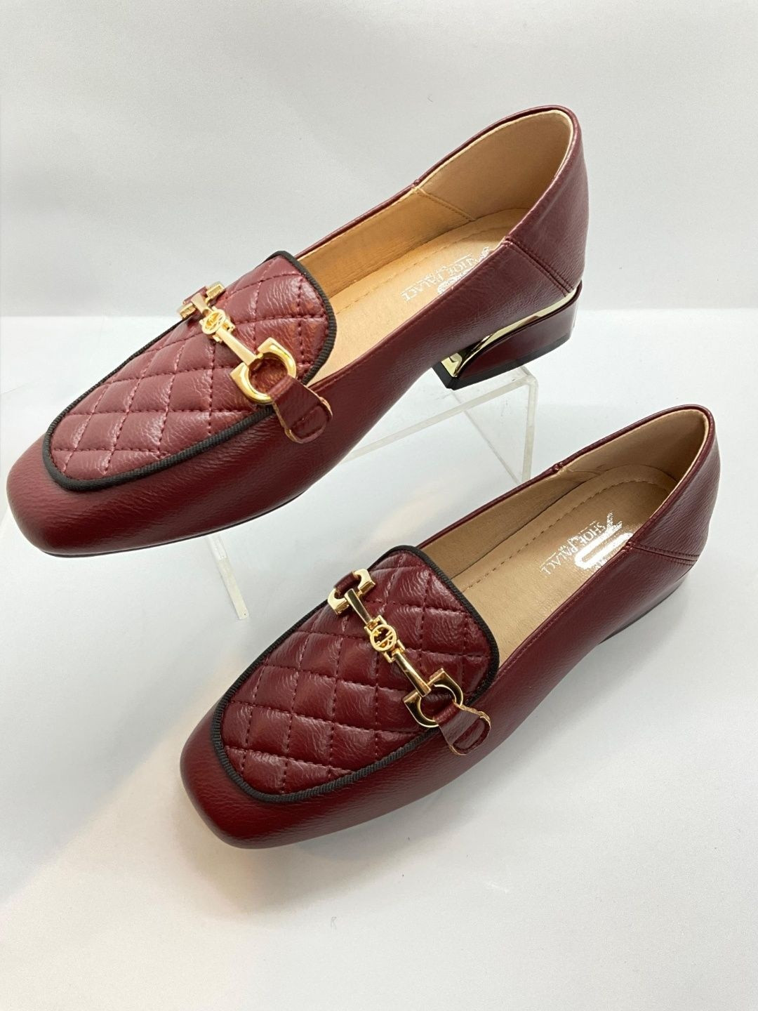 ShoePalace Square Toe Cushioned Footbed Ballerinas