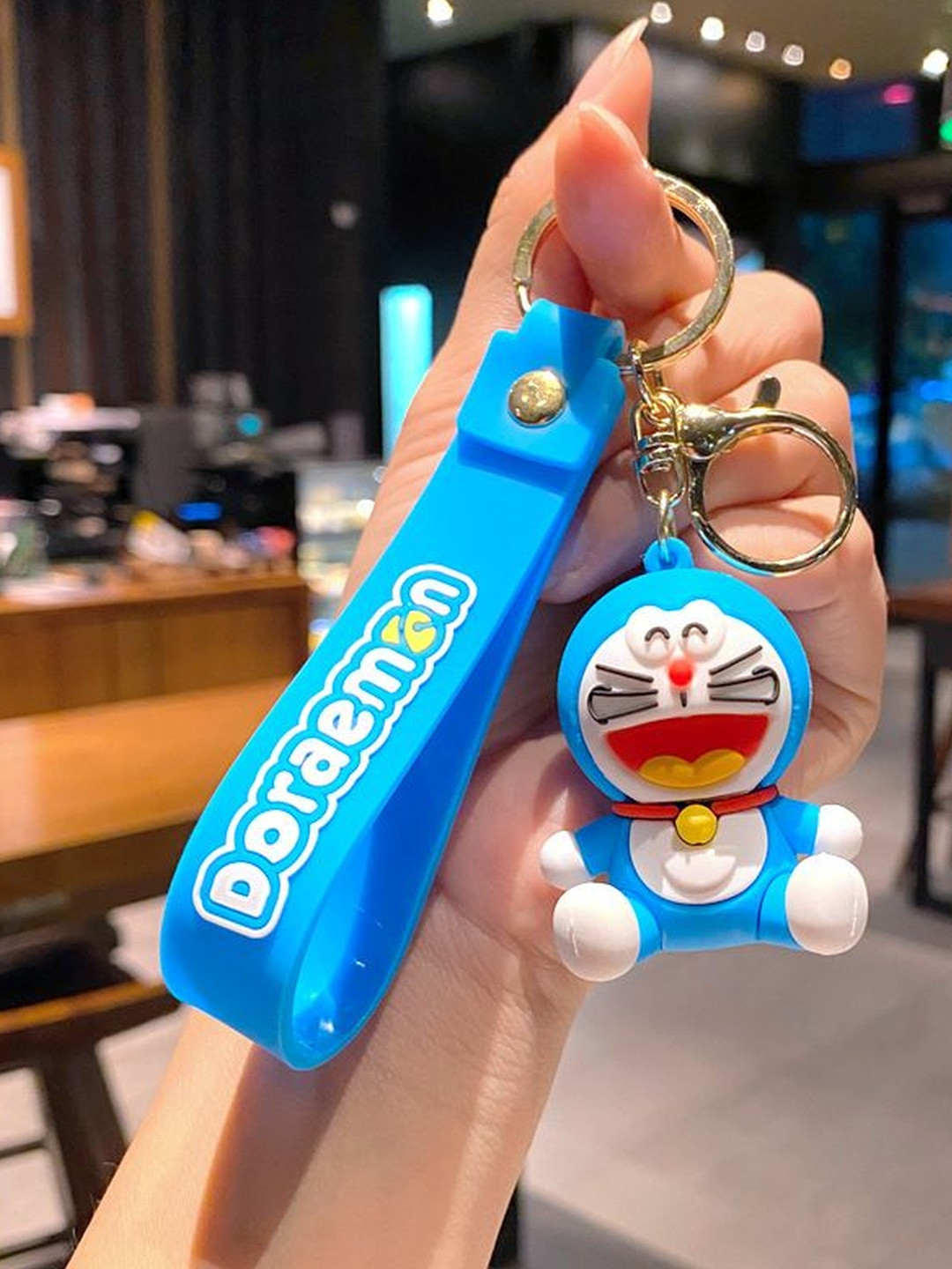 Spiaty Charming Doraemon 3D Key Chain