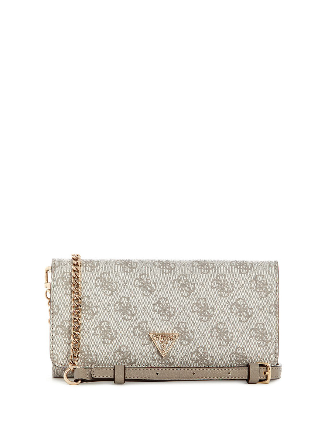 GUESS Women Noelle Brand Logo Printed Crossbody Embroidered Sling Bag