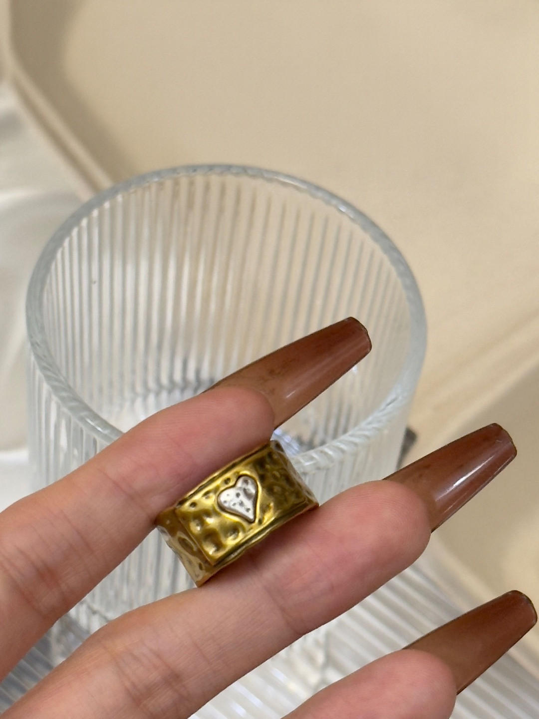 Just Lil Things Slip On Adjustable Finger Ring