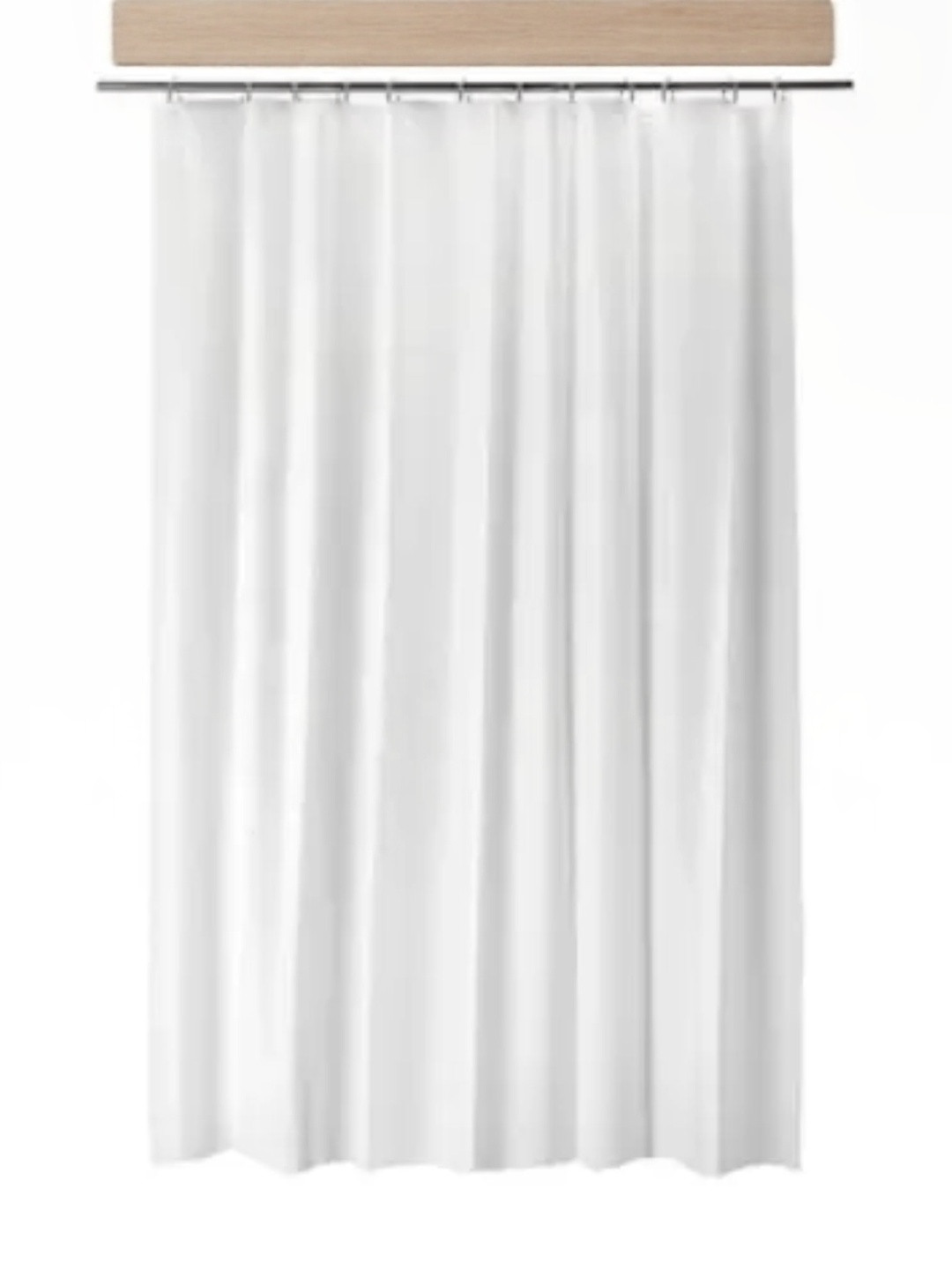 HOME ARK Fitting Style Eyelet Sheer Door Curtain