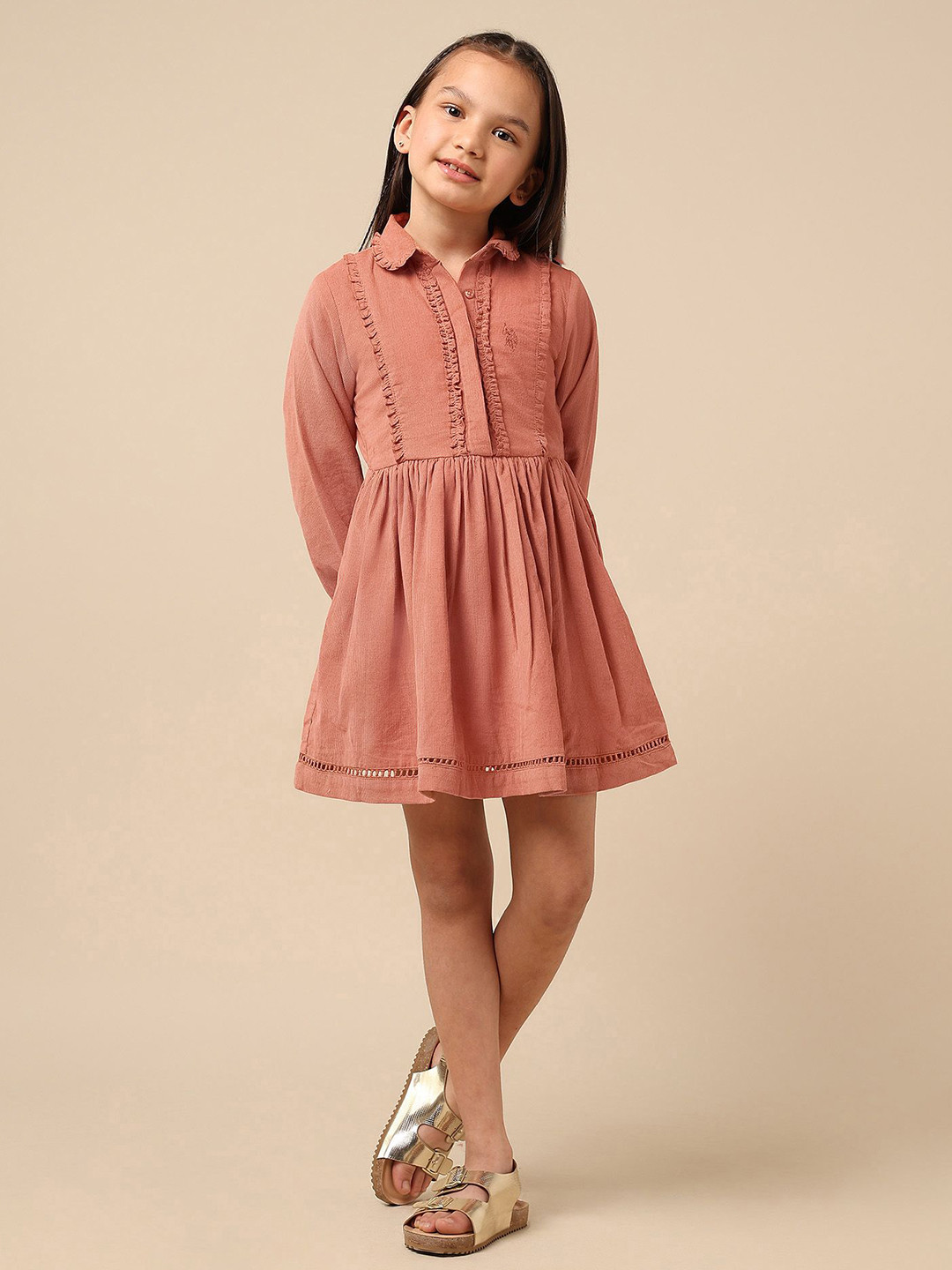 U.S. Polo Assn. Kids Shirt Dress