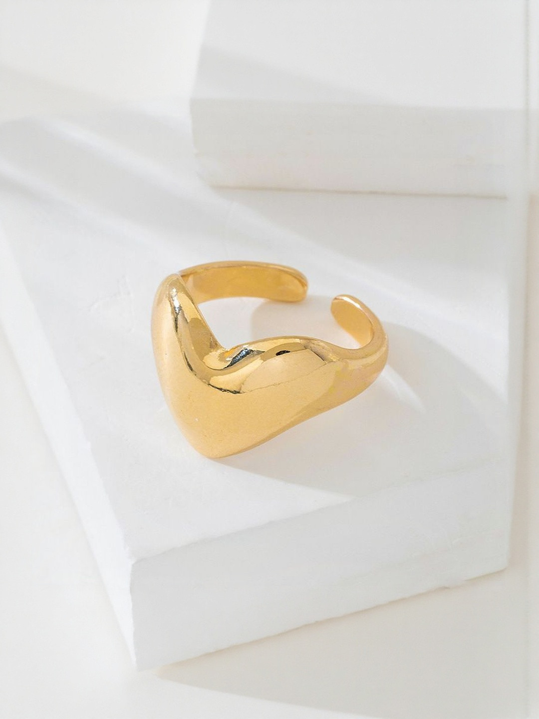 Just Lil Things Heart Open Index Finger Ring
