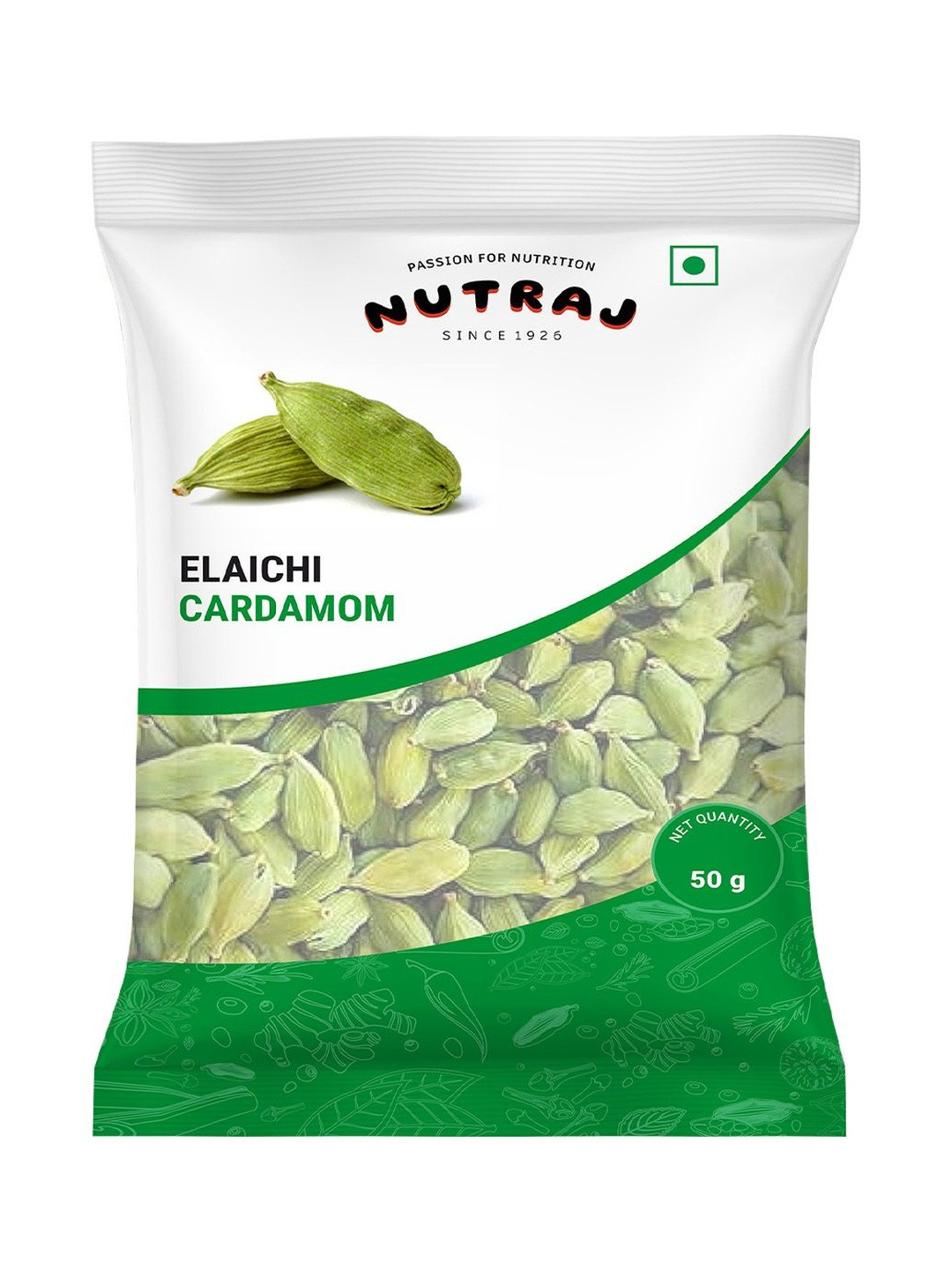 Nutraj Green Cardamom Elaichi 50g