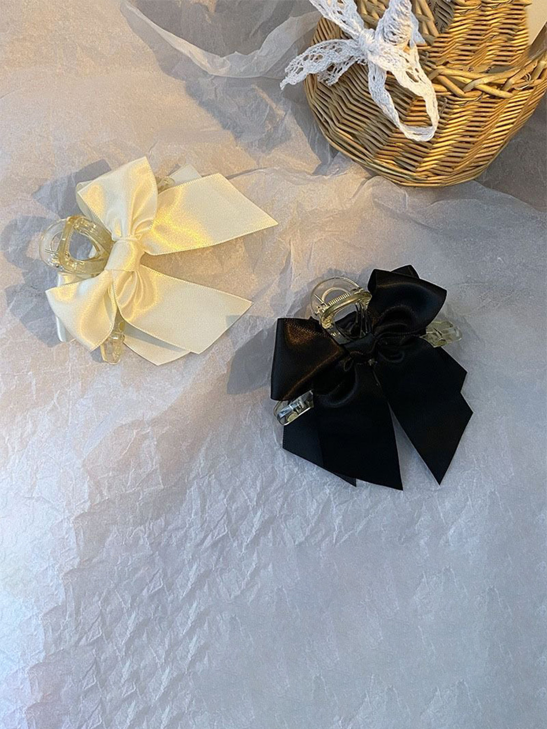 SAMYAK Set Of 2 Korean Claw Clips