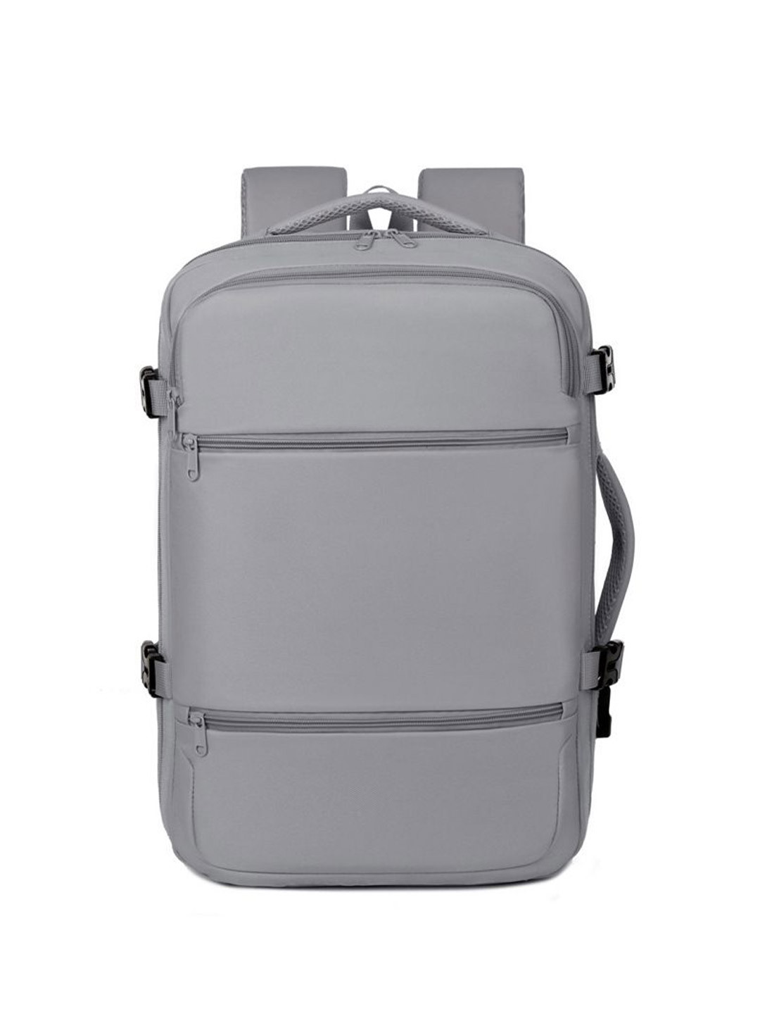 Mast & Harbour Men Solid Padded Shoulder Strap Commuter Backpack With USB Charging Port