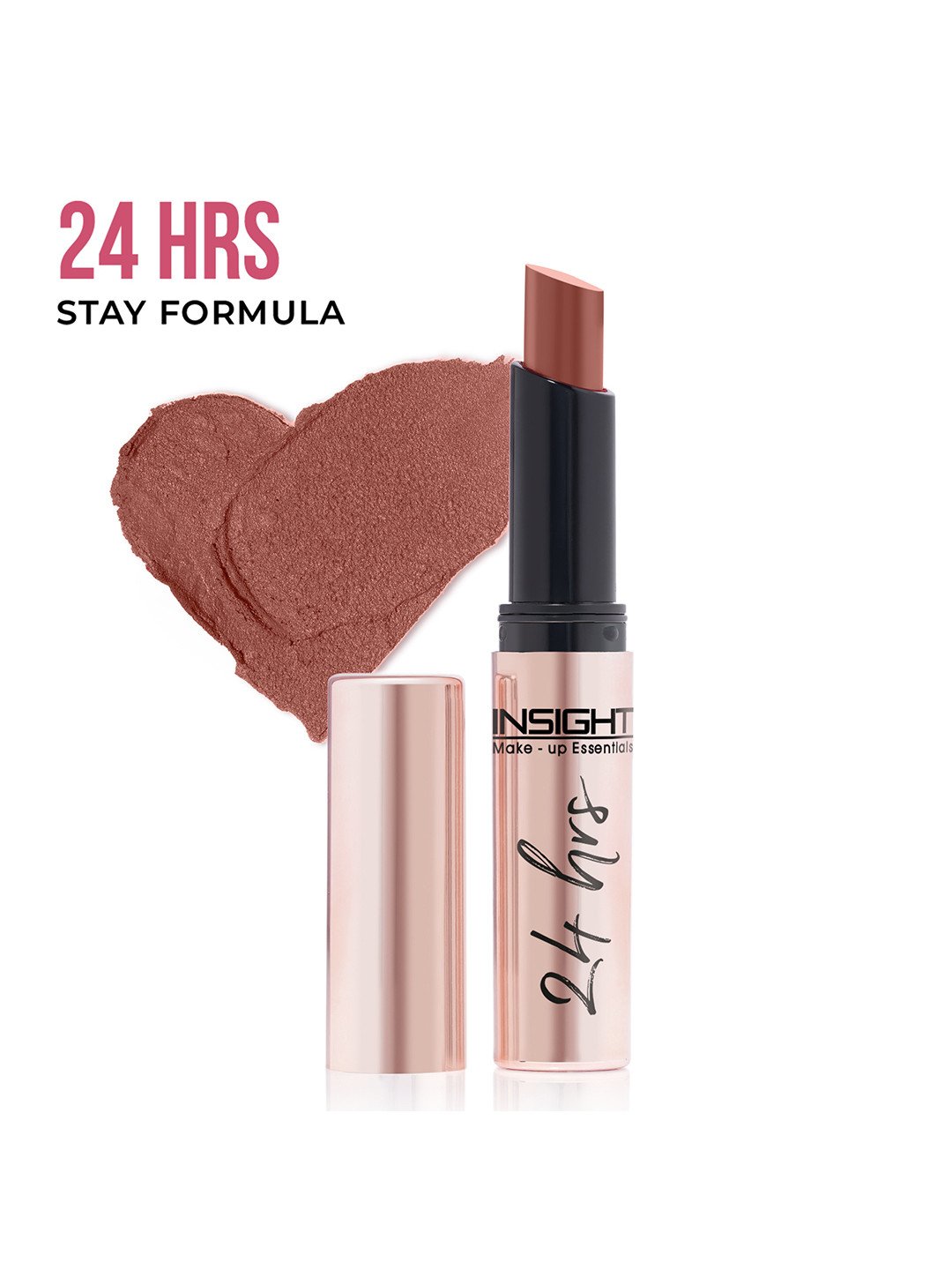Insight Cosmetics Intensely Pigmented 24 Hrs Non Transfer Matte Lipstick 3 g -How Are You?