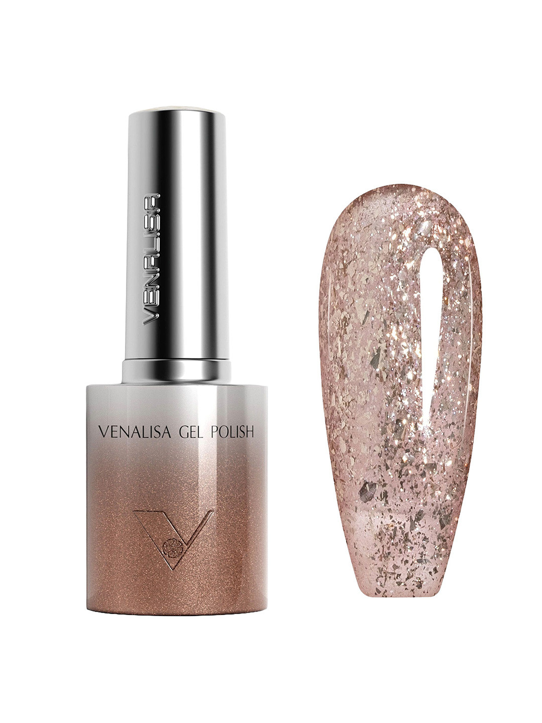 VENALISA Hema TPO Free Glitter Gel Nail Polish - 10 ml - Shade 5619