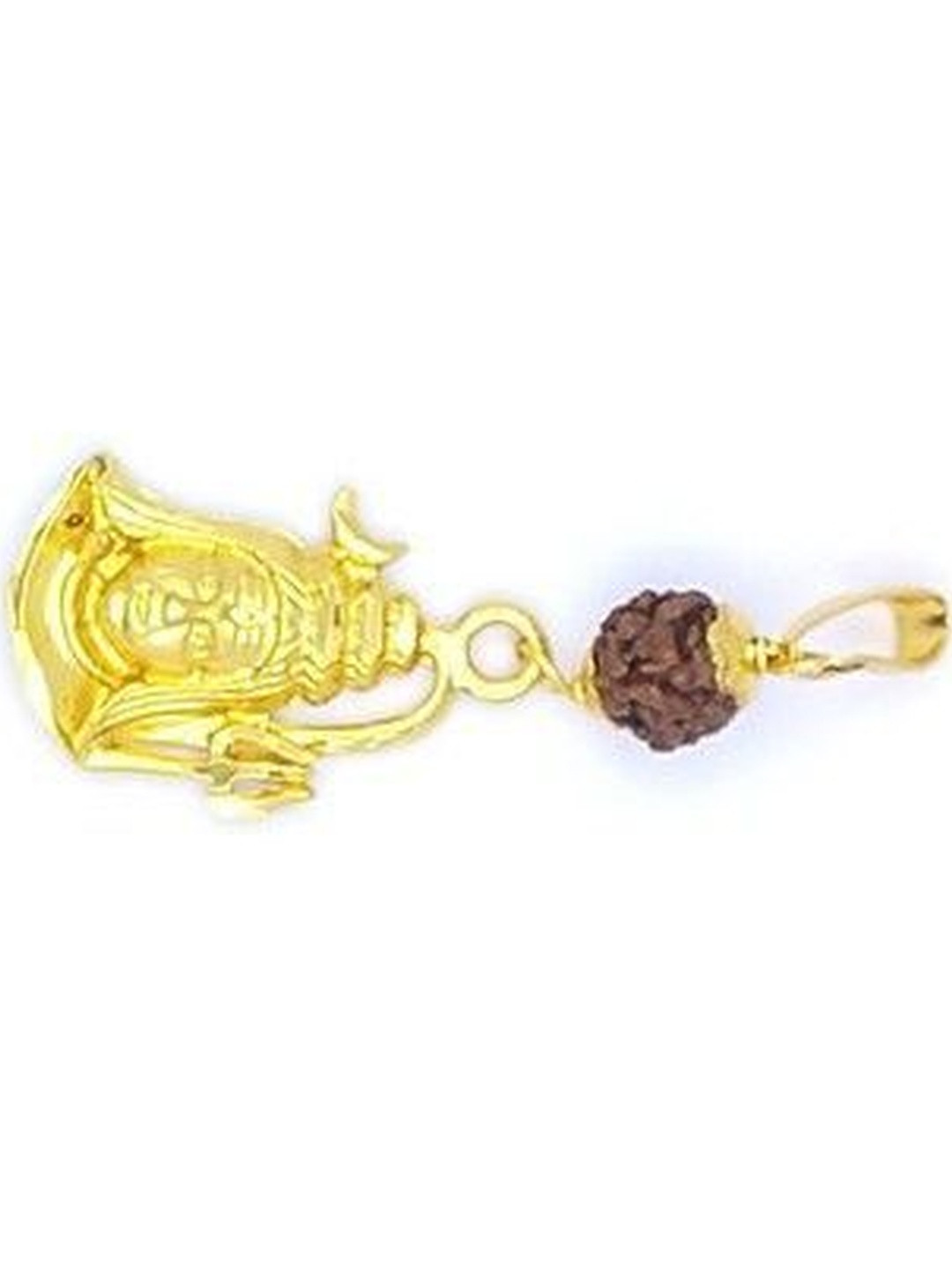 RAVIOUR LIFESTYLE Unisex Lord Shiv Shankar Mahadev Rudraksha Contemporary Pendants