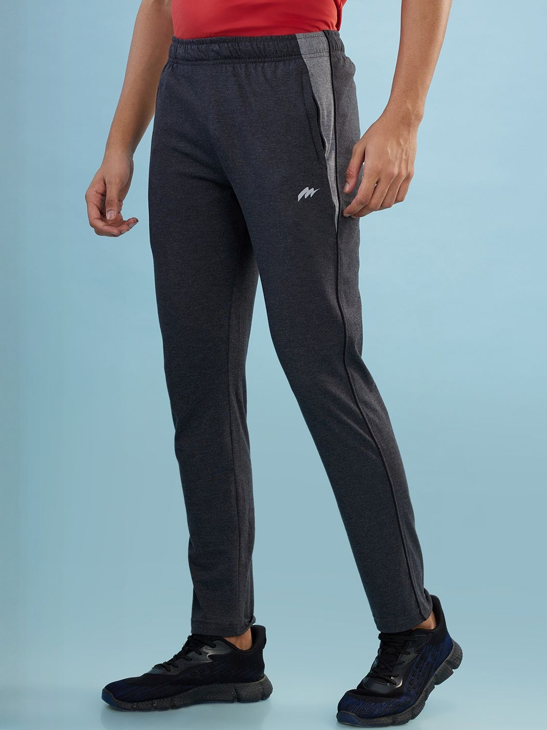 HINT Men Side Panel Cotton Anti Odour Track Pants