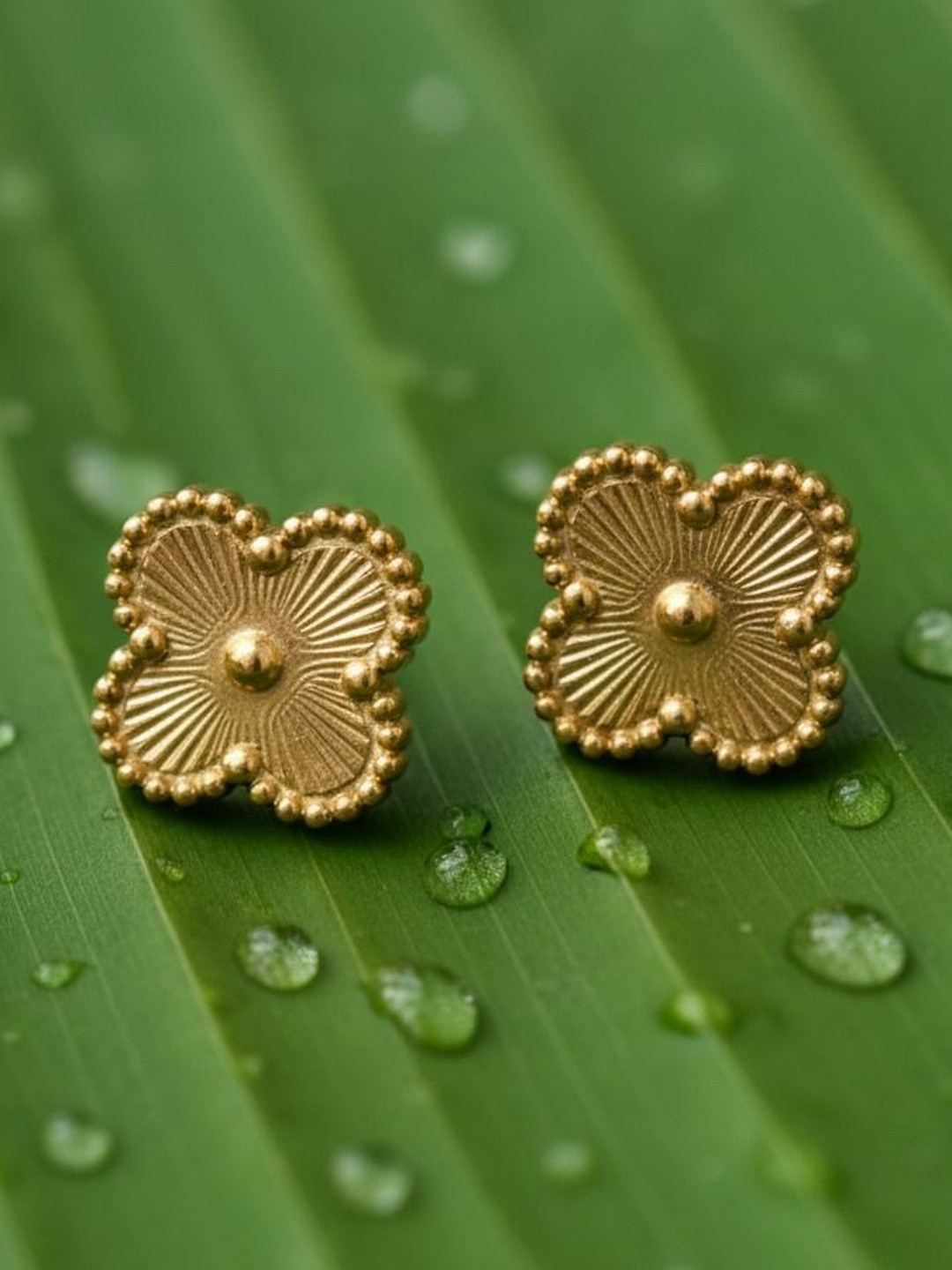 Chic Laddies Floral Studs Earrings