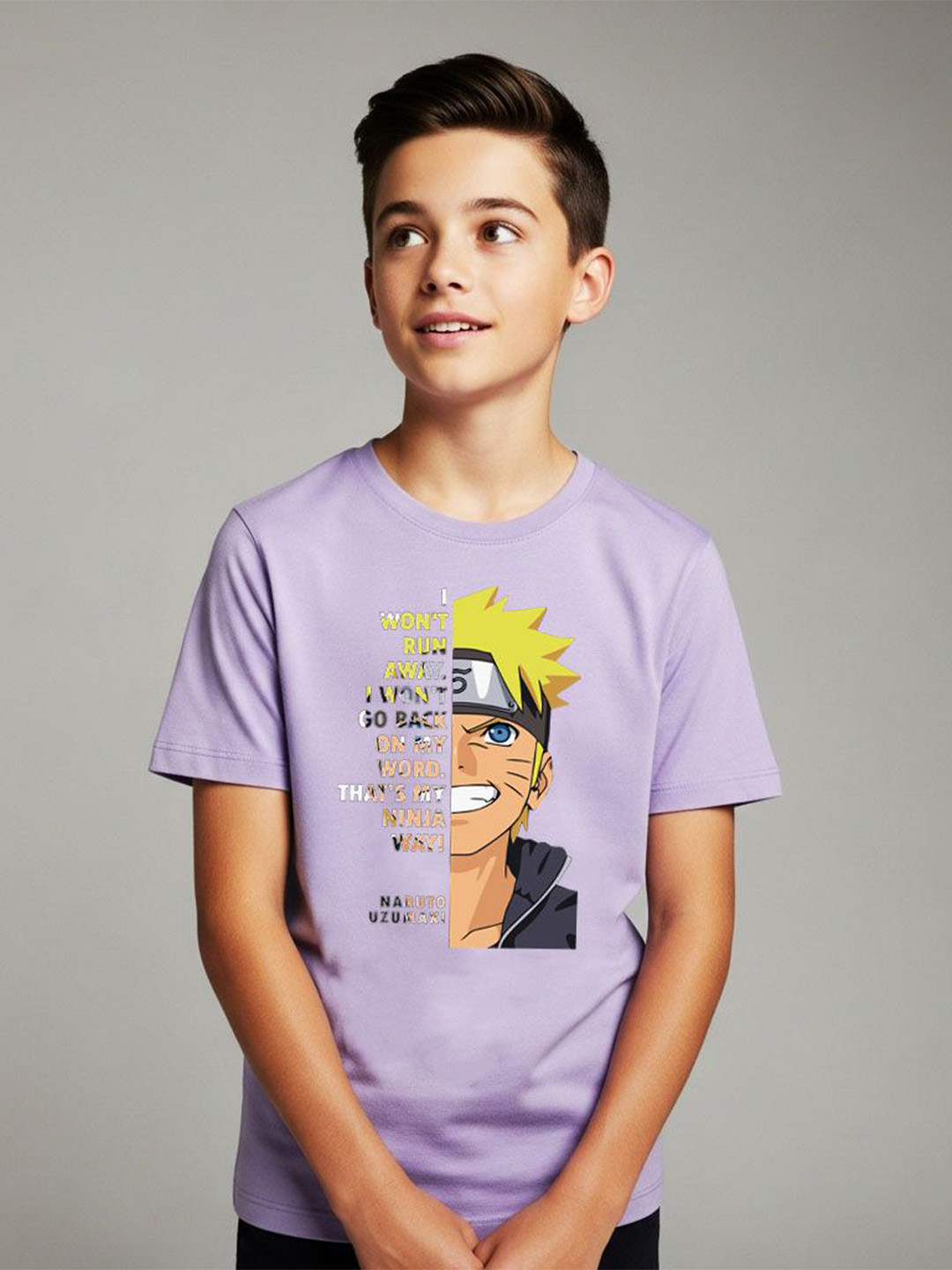 LONDON STREETS Boys Graphic Print Short Sleeves Round Neck T-Shirt