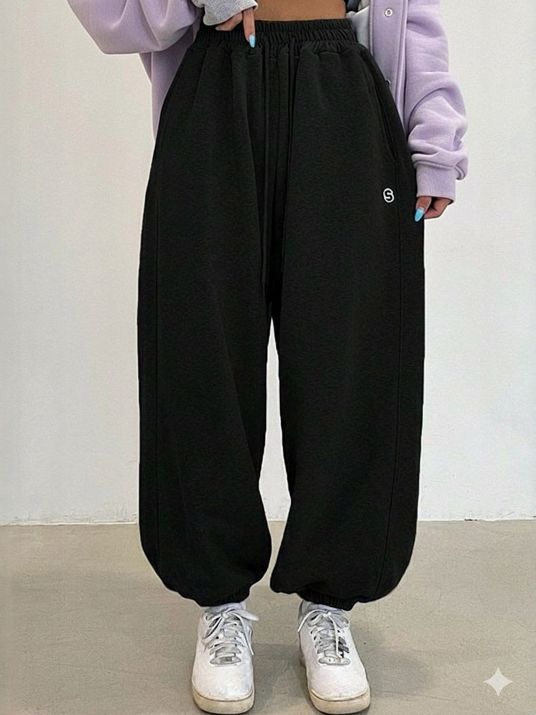PRICHA Women Original Loose Fit High-Rise Trousers