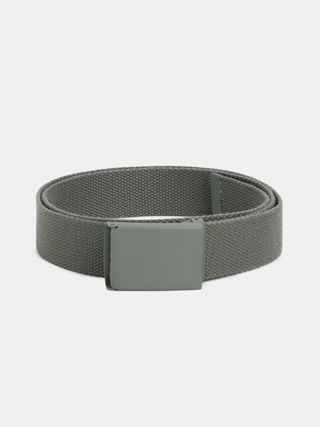 Jack & Jones Men Woven Design Slider Buckle Belt