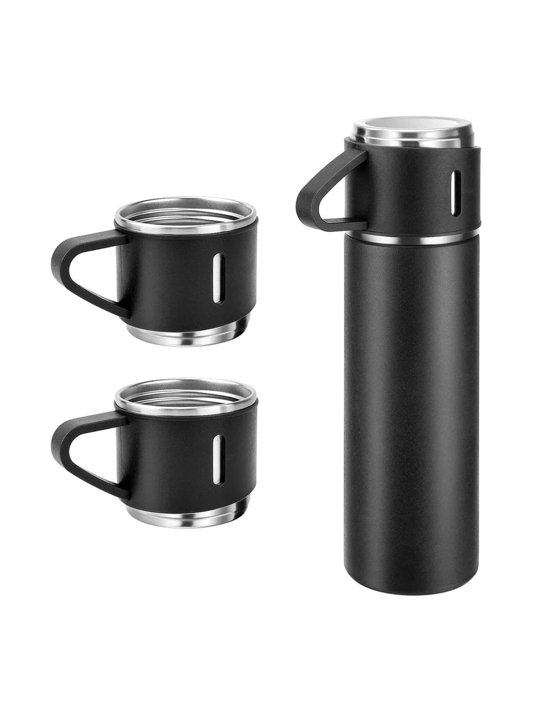 Style Homez Black Stainless Steel Double Wall Vacuum Water Bottle 500 ml