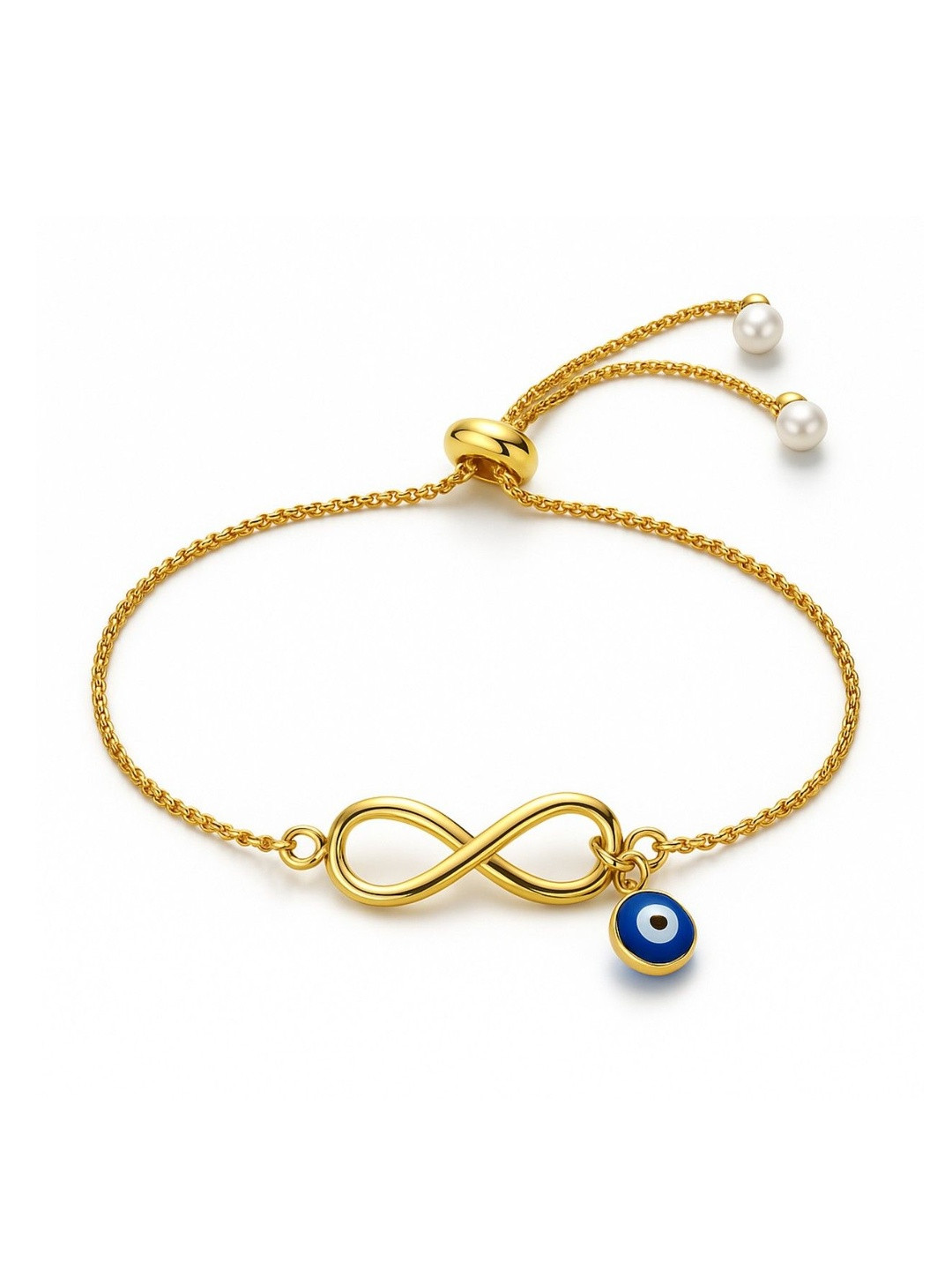 ARISTAL Jewellery Women Gold-Plated Infinity Bracelet