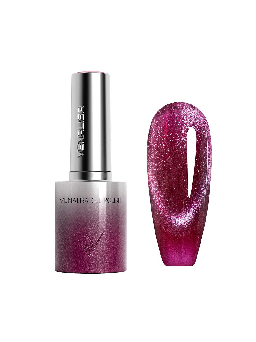 VENALISA Women Cat Eye HEMA TPO Free Glossy Magnetic Gel Nail Polish - 10 ml - Shade 5641