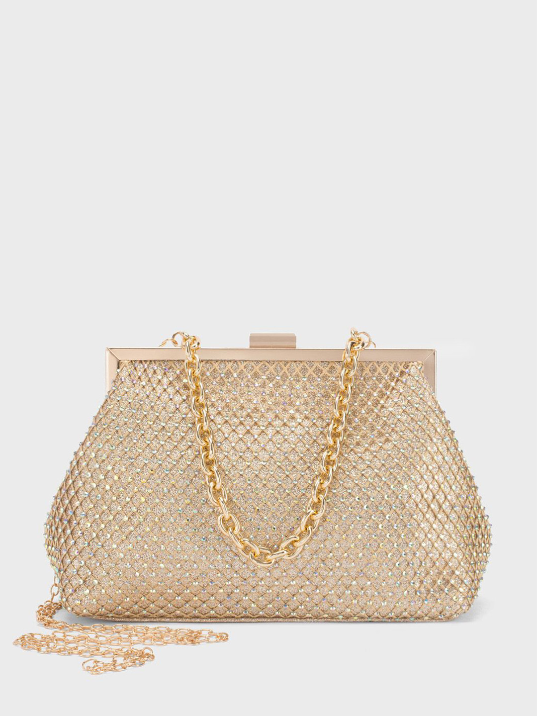 Lino Perros Embellished Foldover Party Clutch