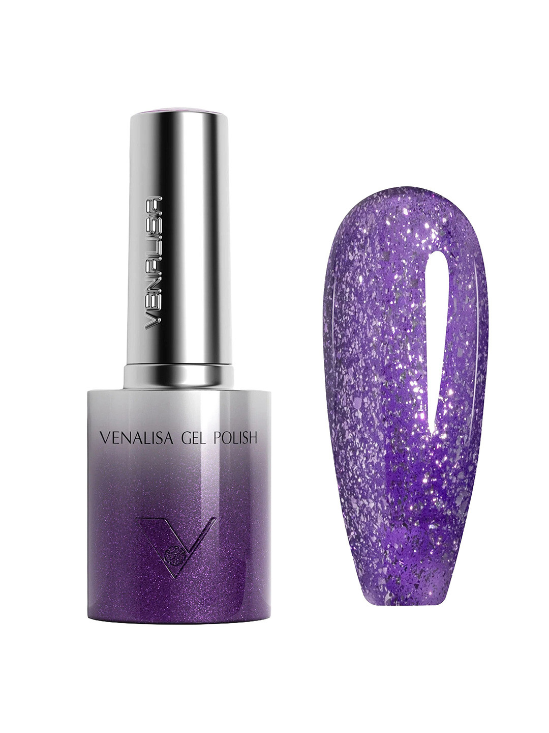 VENALISA Hema TPO Free Glitter Gel Nail Polish - 10 ml - Shade 5614