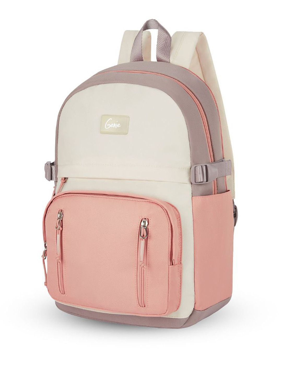 Genie Girls Medium Backpack with Zip Closure 14L