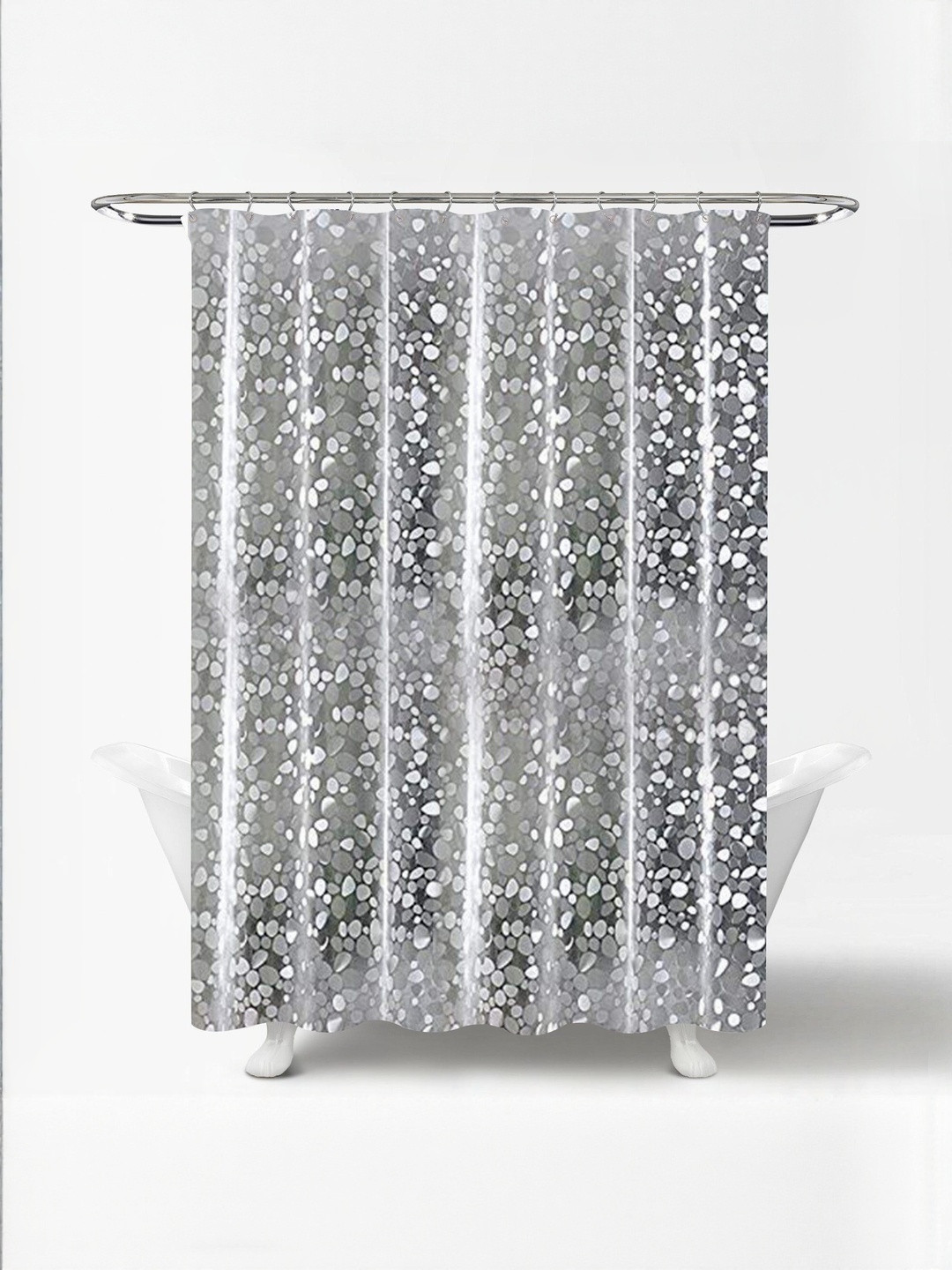 HOME ARK Transparent Tailored Window Curtain