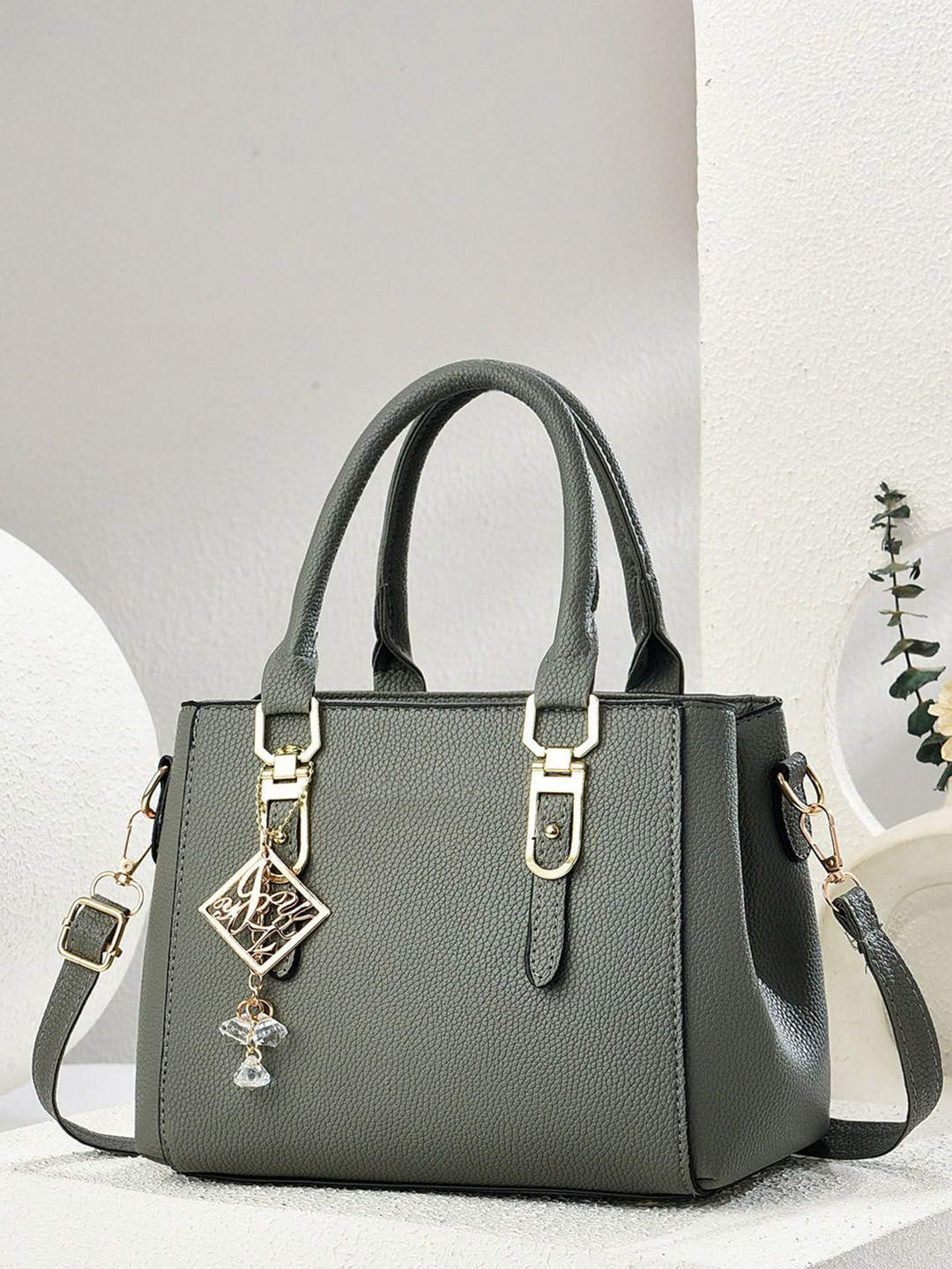 StyleCast Detachable Sling Strap Half Moon Handheld Bag