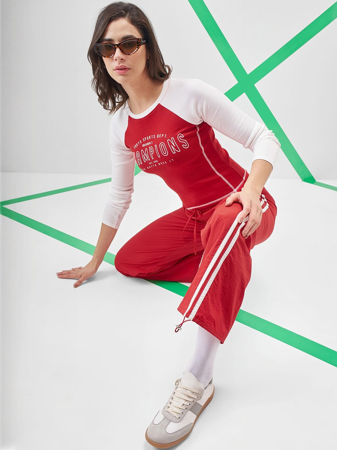 Street By Tokyo Talkies Print Cotton Top
