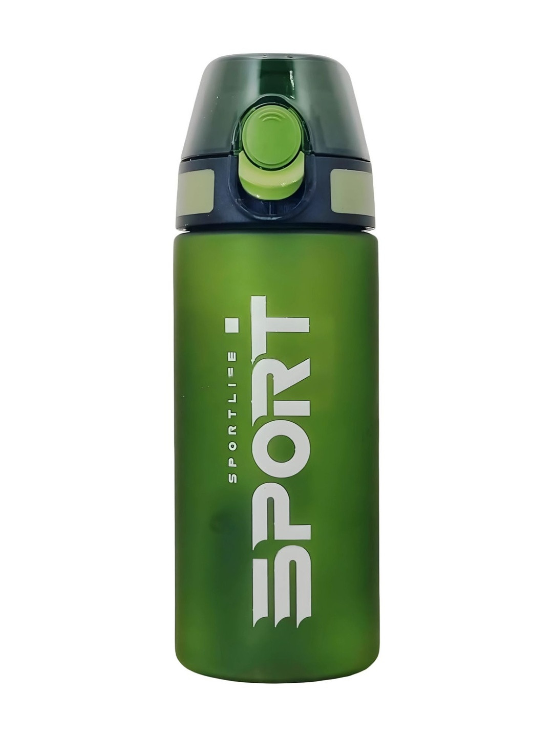 YK Kids Green & White Printed BPA-Free Leak-Proof Water Bottle 500 ml