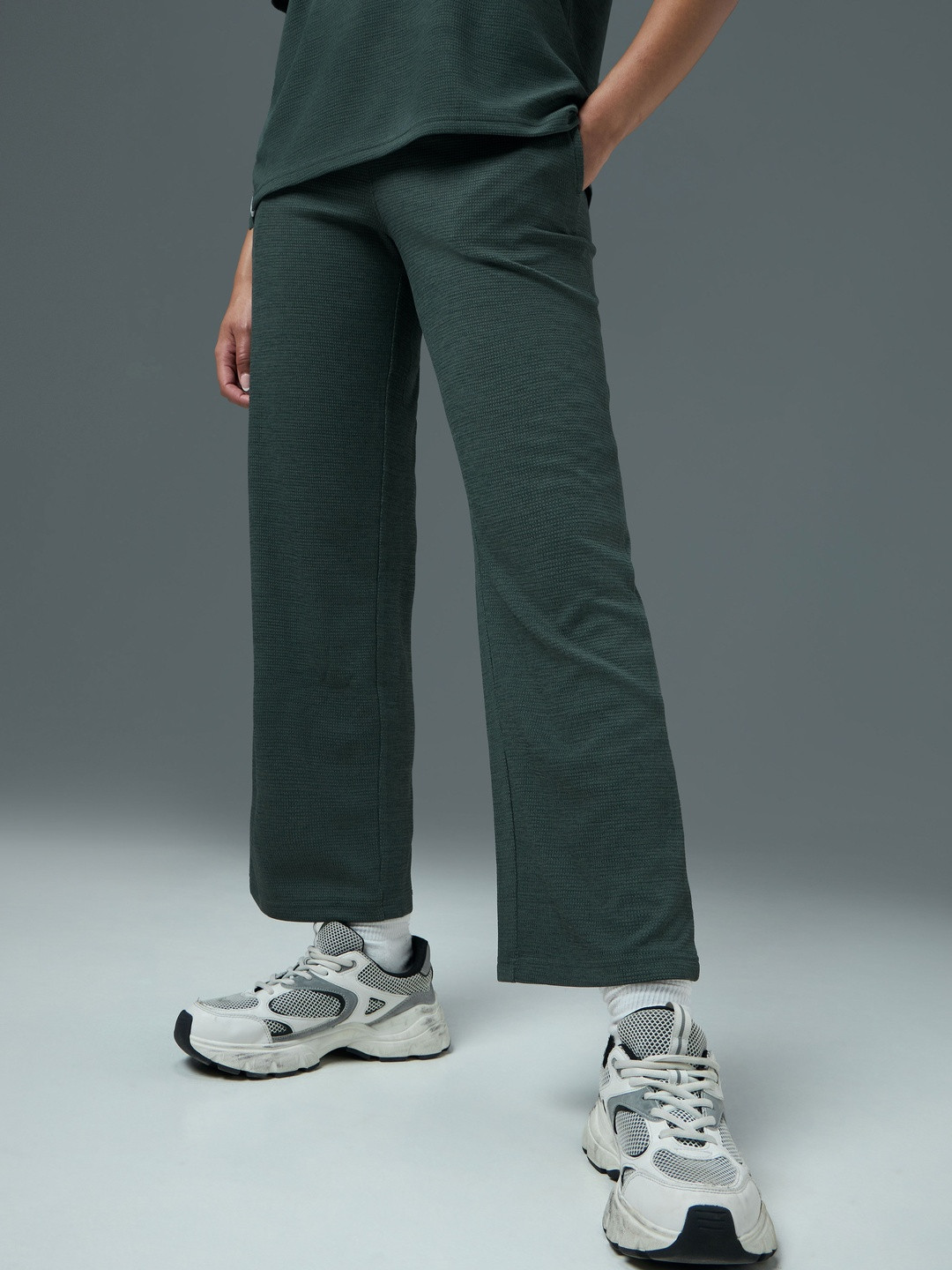 Technosport Women Relaxed Fit Double Cool Tech Track Pants