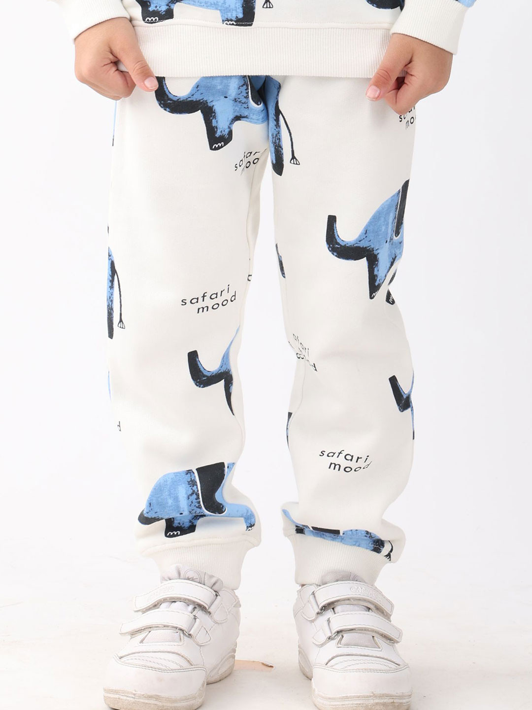 Anthrilo Boys Elephant Printed Joggers