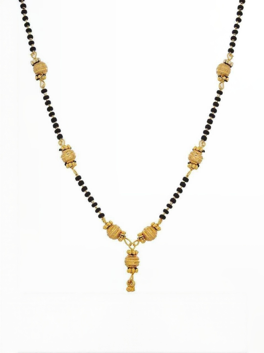 Laksh Enterprise Artificial Beaded Ball Design Mangalsutra