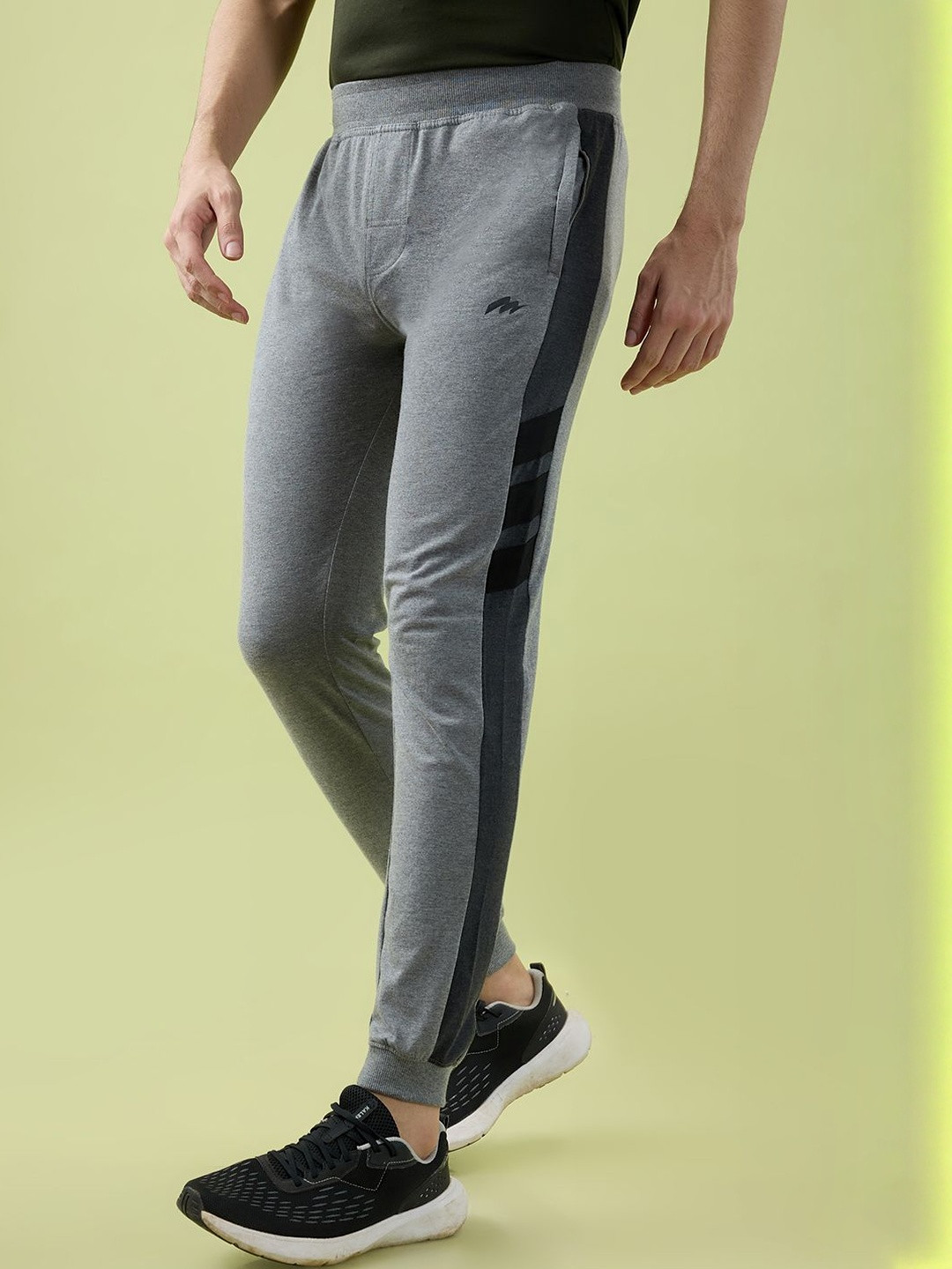 HINT Men Side Panel Cotton Anti Odour Slip on Joggers