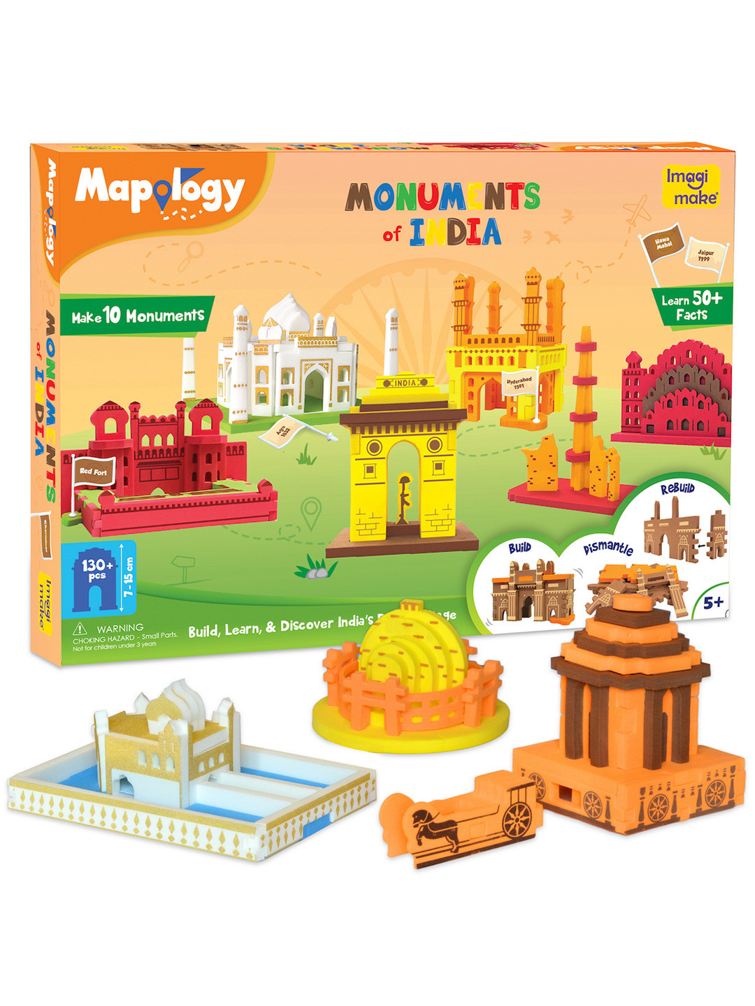 Imagimake Kids Multi-coloured Skill Development Kit