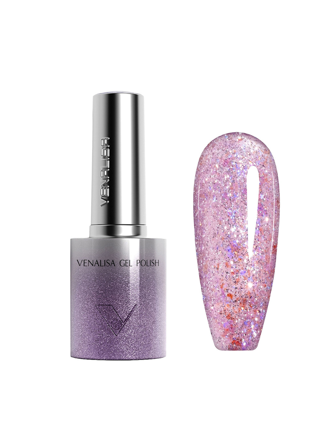 VENALISA Hema TPO Free Glitter Gel Nail Polish - 10 ml - Shade 5621
