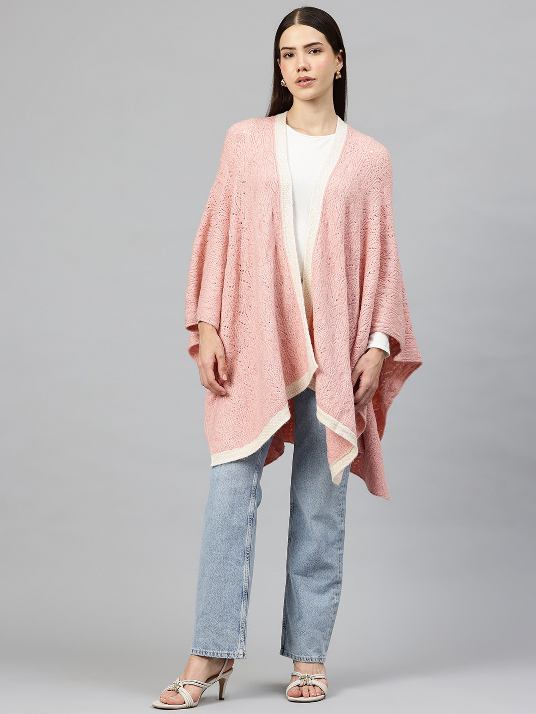 Pierre Carlo Self-Design Longline Poncho