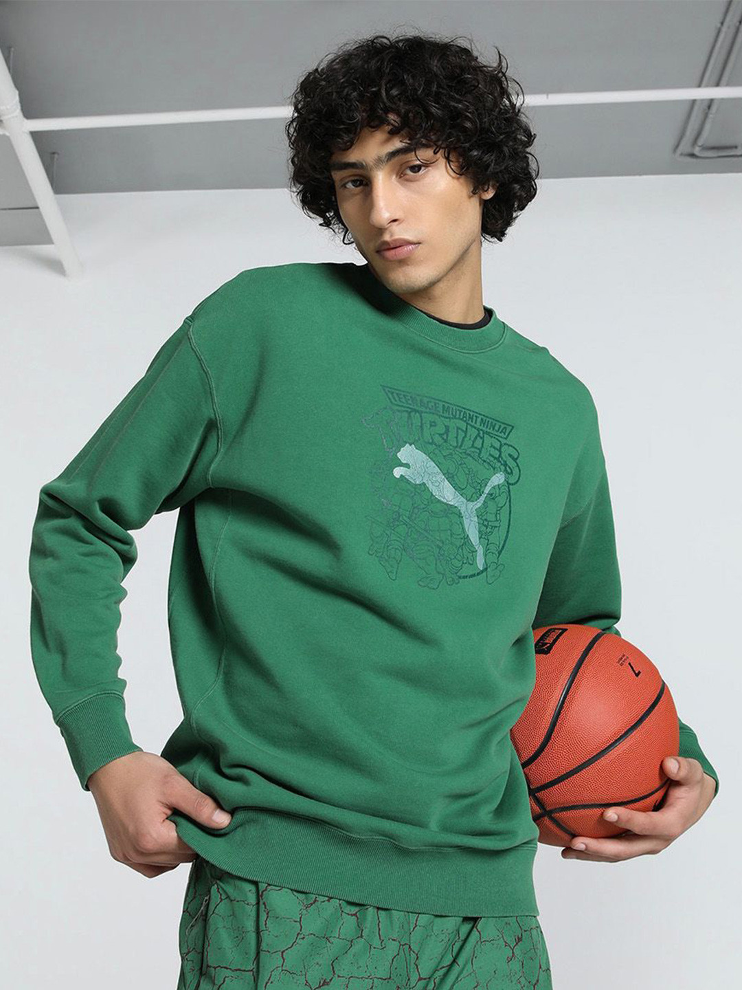 Puma  x TMNT Graphic Crew Sweatshirt