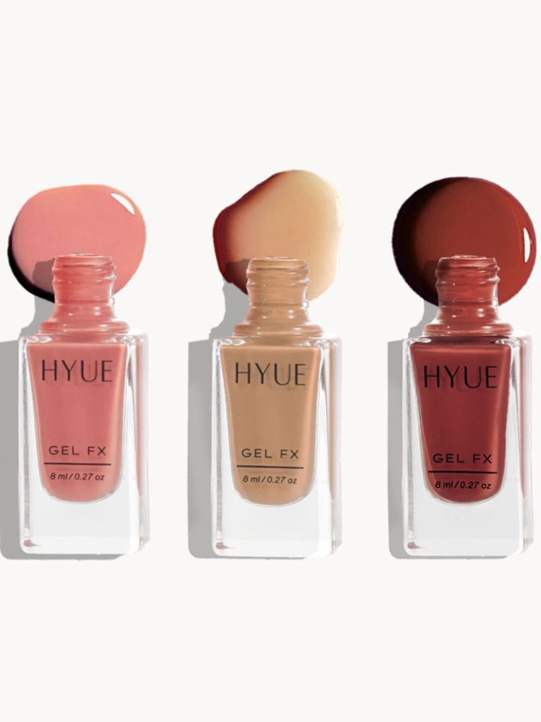 HYUE Gel Nail Paint Bare Essentials Gift Set - Quick Dry and Chip Resistant -14D Long Wear