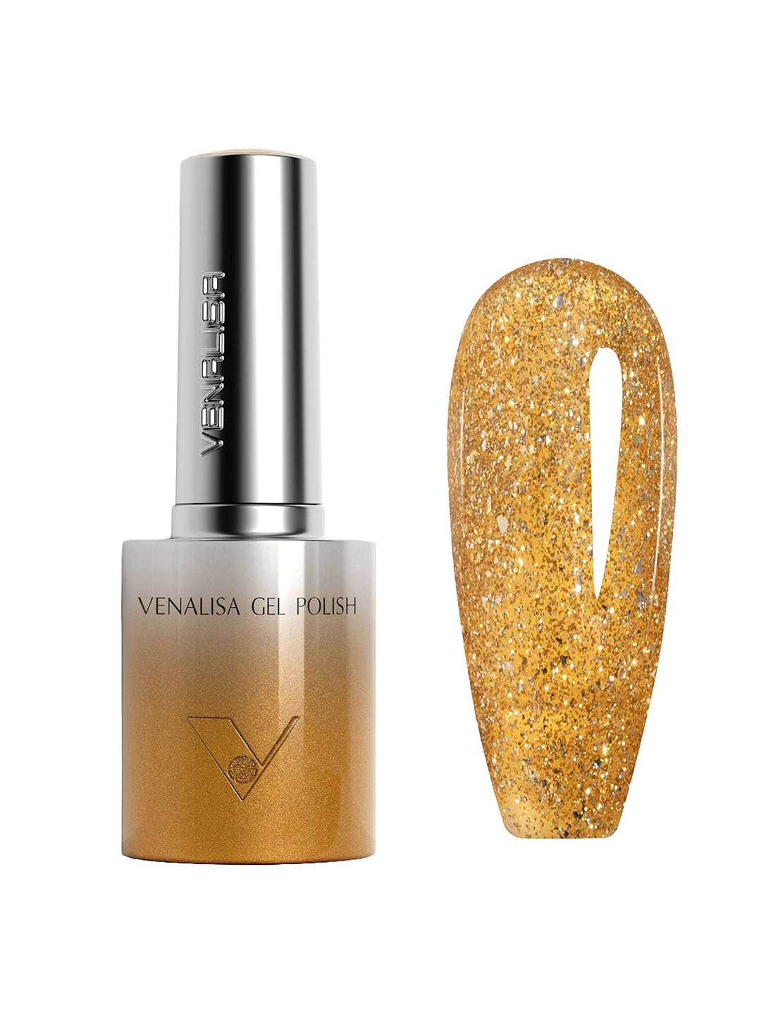 VENALISA Unisex Hema TPO Free Glitter Gel Nail Polish - 10 ml - Shade 5609