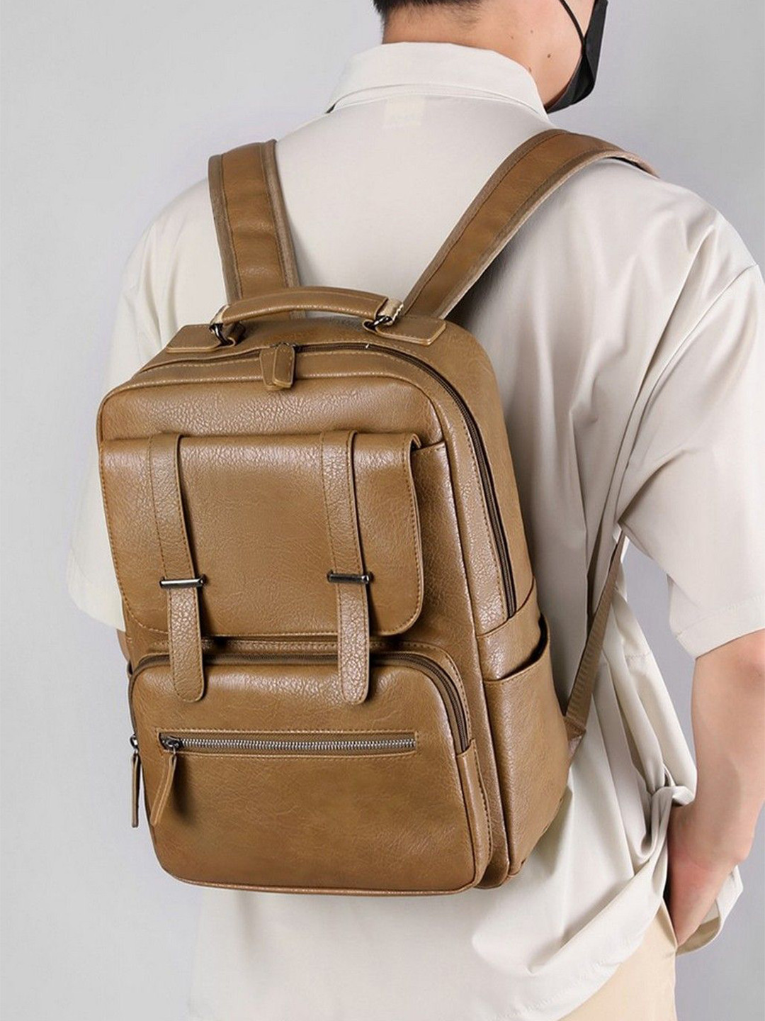 Mast & Harbour Men Urban Commuter Padded Ergonomic Backpack