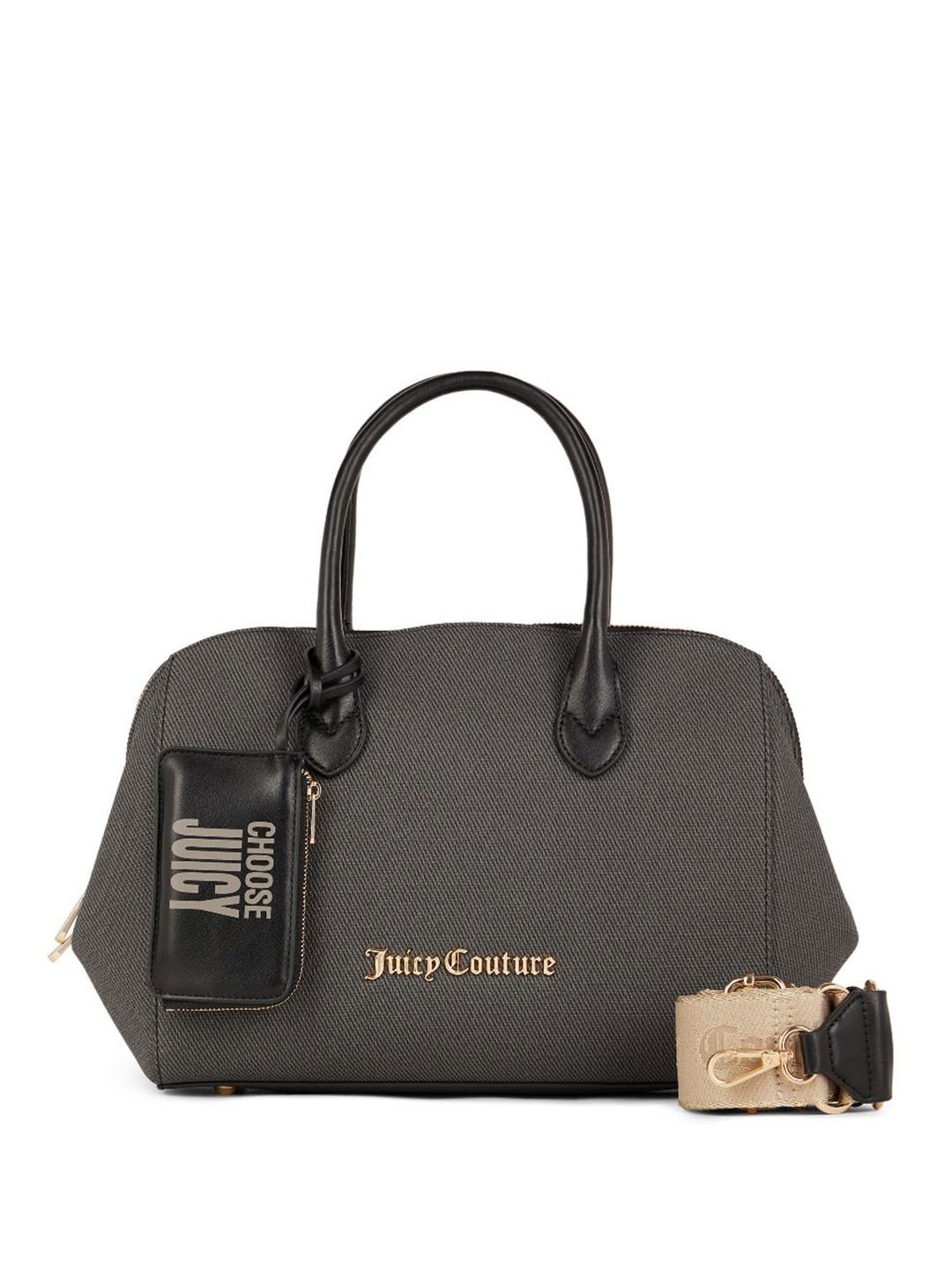 Juicy Couture PU Oversized Shopper Handheld Bag