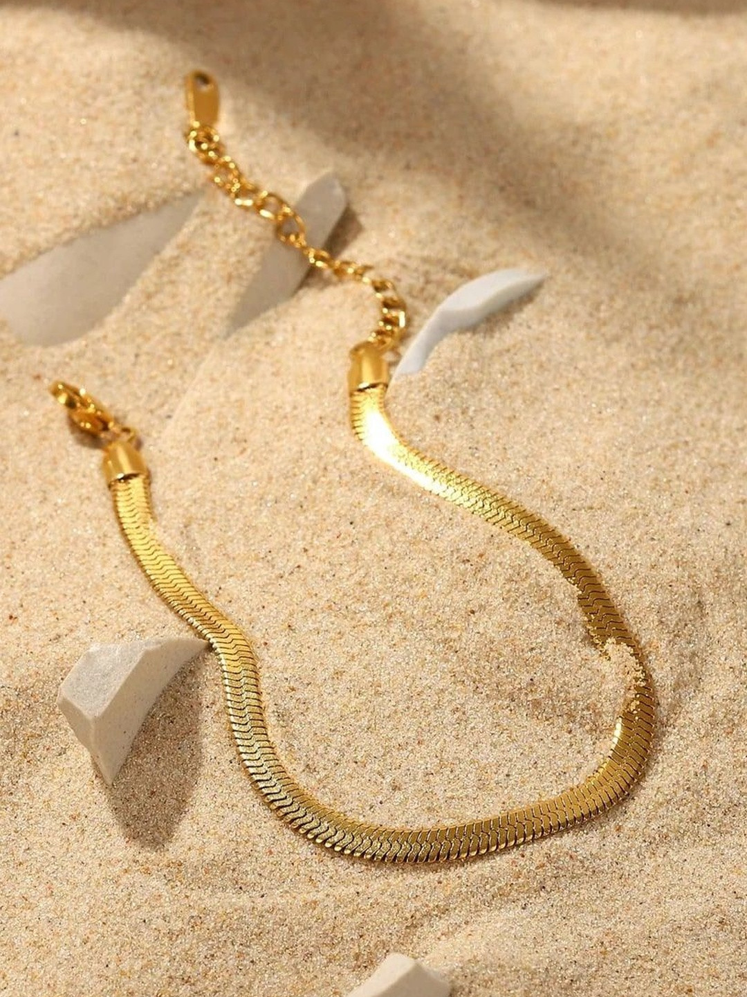 October 22 Women 18K Gold Plated Cleopatra Coil Bracelet