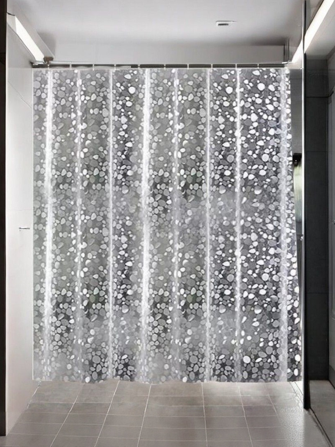 HOME ARK Abstract Set of 3 Long Door Curtain