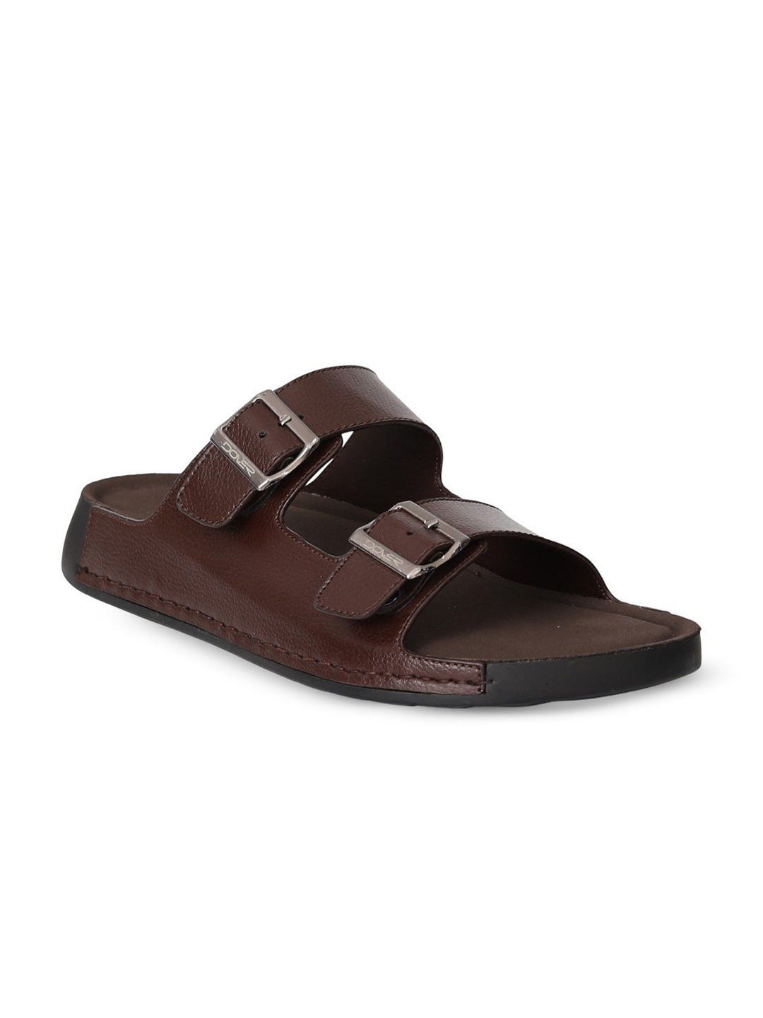 Dover Men Synthetic Buckle Medium Cushioning Comfort Sandals