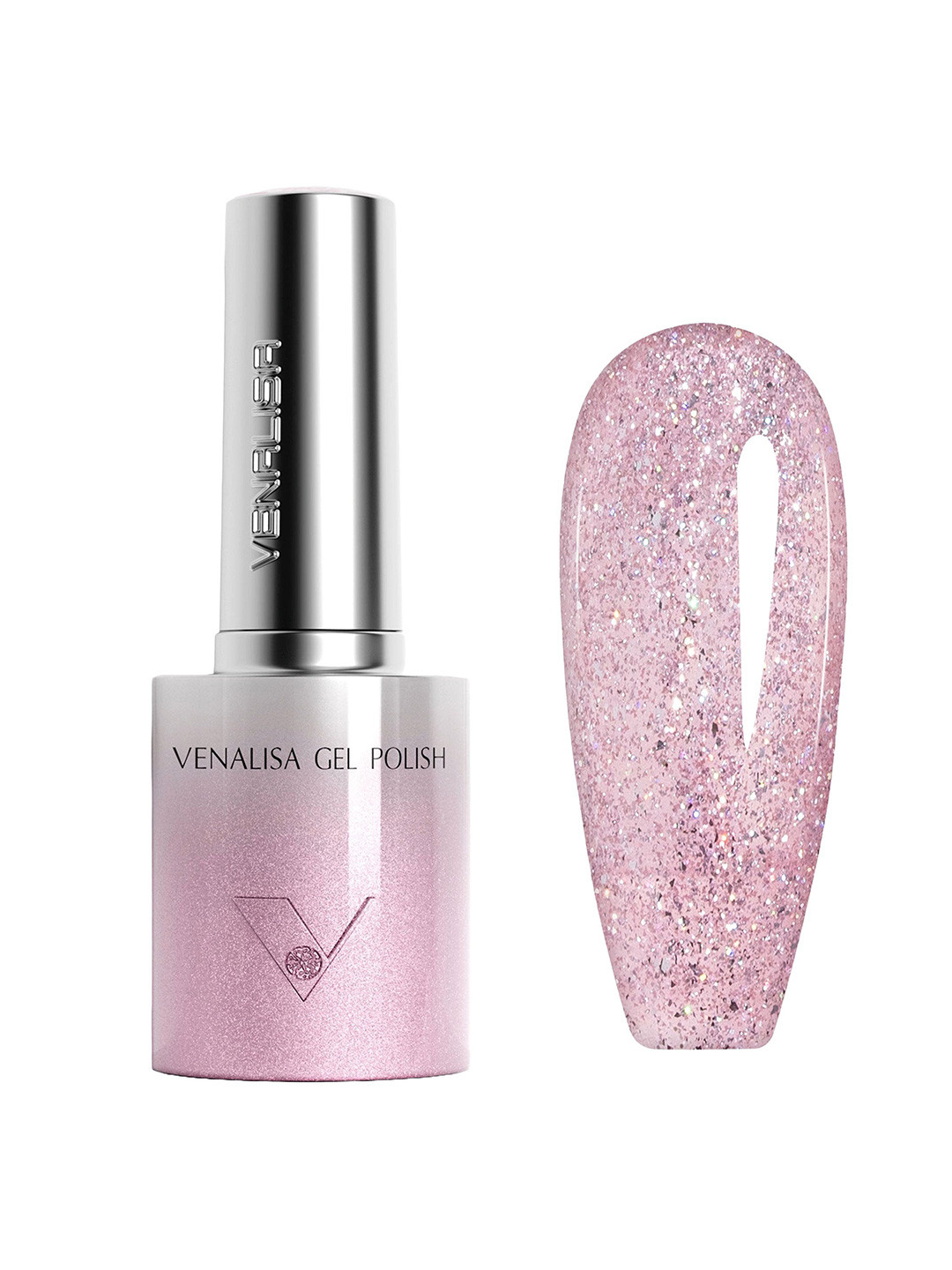 VENALISA Hema TPO Free Glitter Gel Nail Polish - 10 ml - Shade 5602