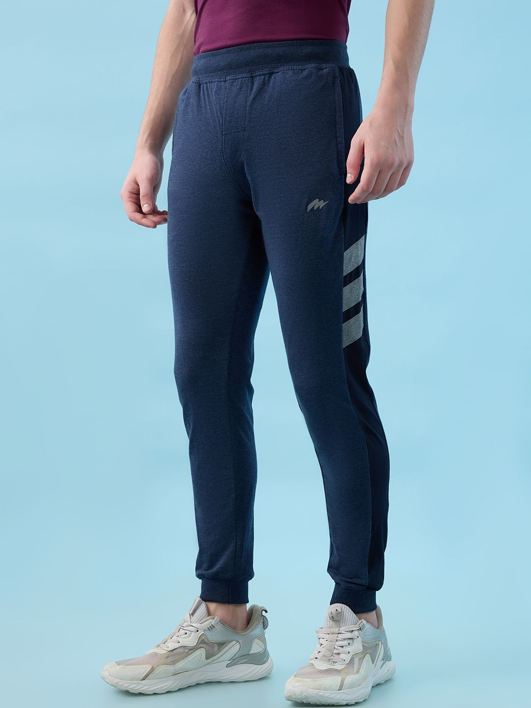 HINT Men Side Panel Slim Fit Anti Odour Cotton Joggers