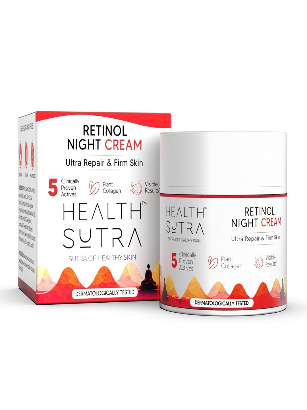HEALTH SUTRA Retinol Night Cream For Fine Lines - 50 g