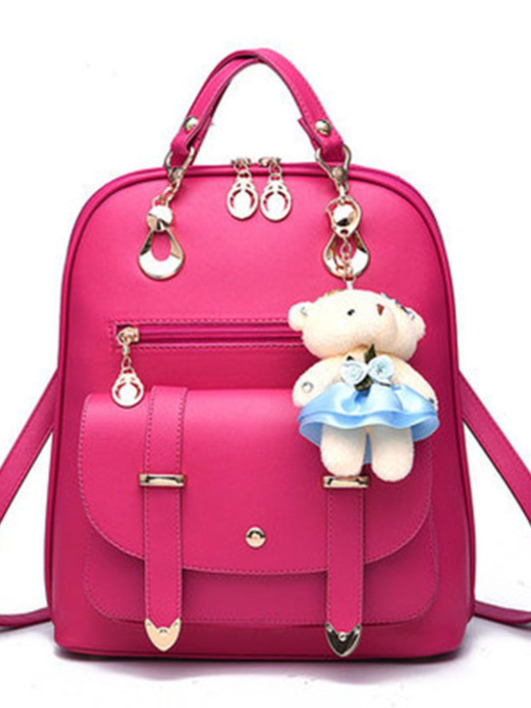 StyleCast Women Backpack with Keychains -16 L