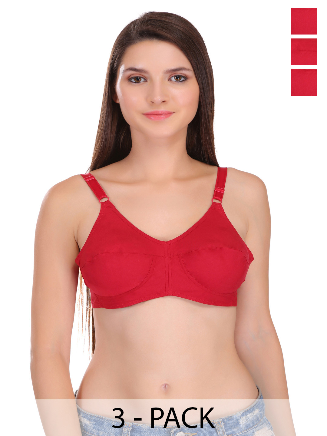 FEATHER LINE Full Coverage Non Padded Bra