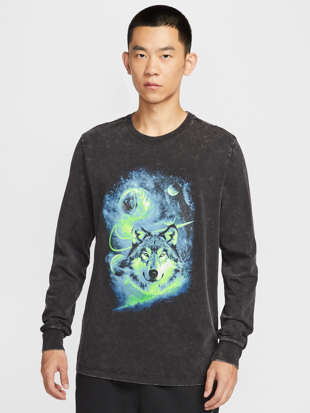 Nike Men's Long-Sleeve Basketball T-Shirt